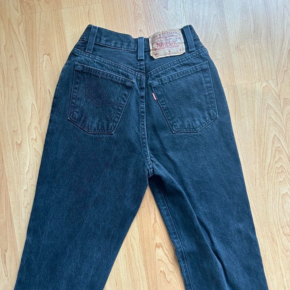 RARE Vintage Black Levi’s 501s